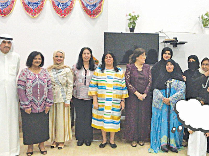 الفريج تترأس وفد الجمعية خلال زيارته دار رعاية الأطفال