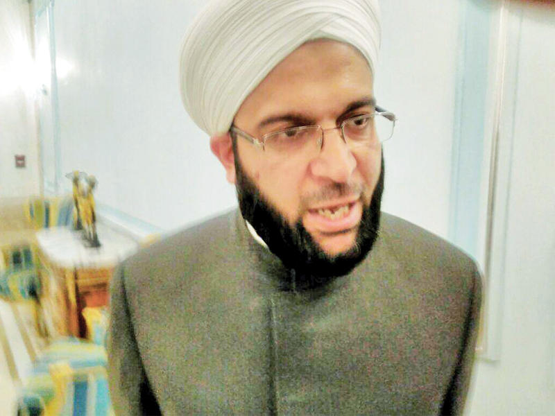 عضو الديوان السني في العراق الشيخ باسم عبدالله