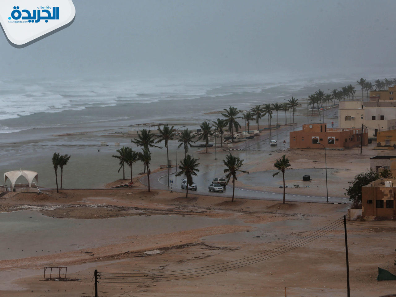 آثار الإعصار «مكونو» في محافظة ظفار العمانية