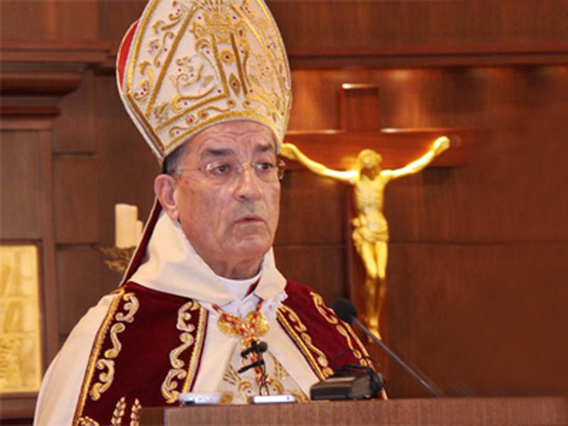 البطريرك الماروني الكاردينال مار بشارة بطرس الراعي