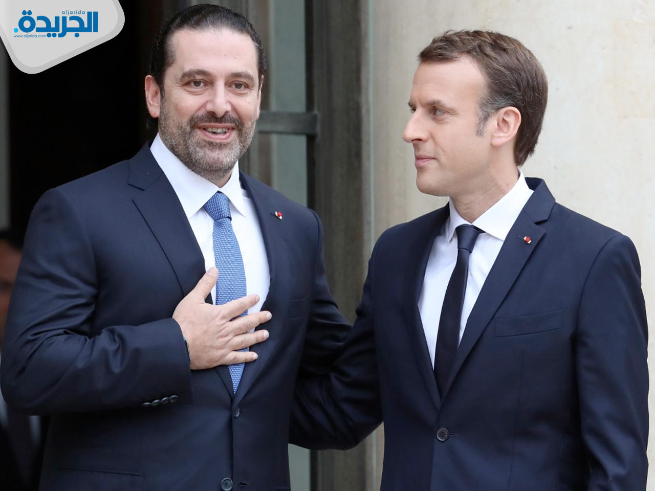 ماكرون والحريري