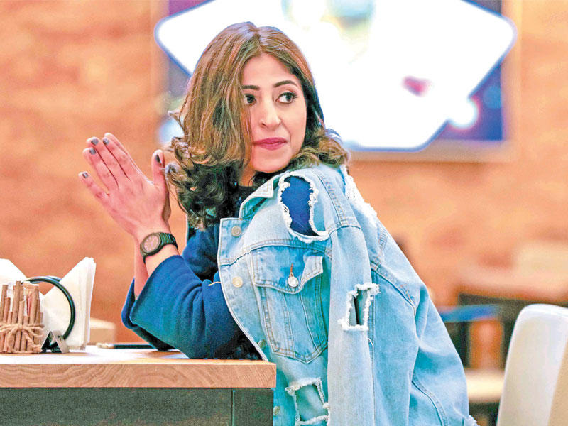 شجون الهاجري في « المواجهة «