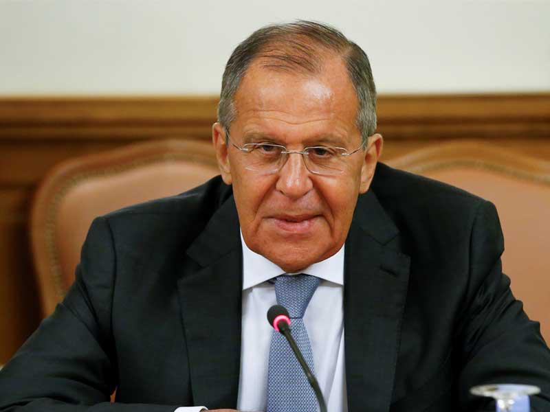 وزير الخارجية الروسي سيرغي لافروف