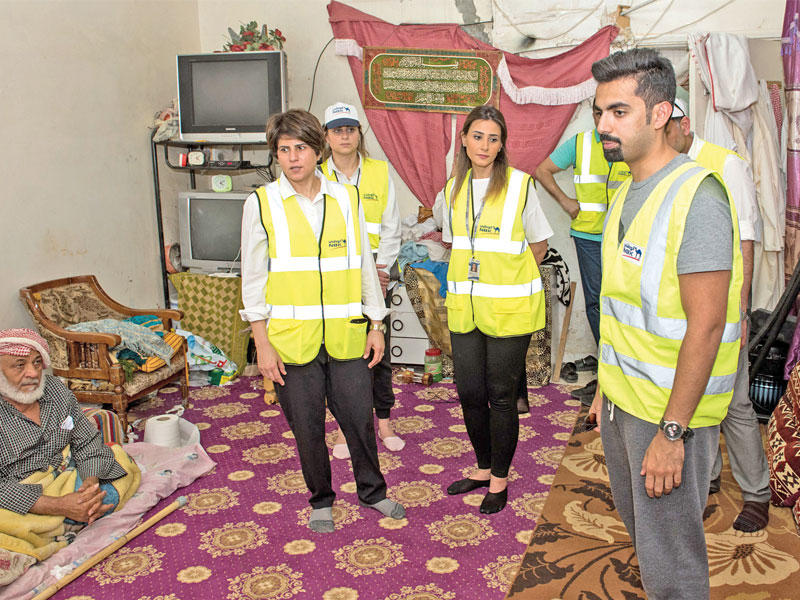 جانب من الحملة