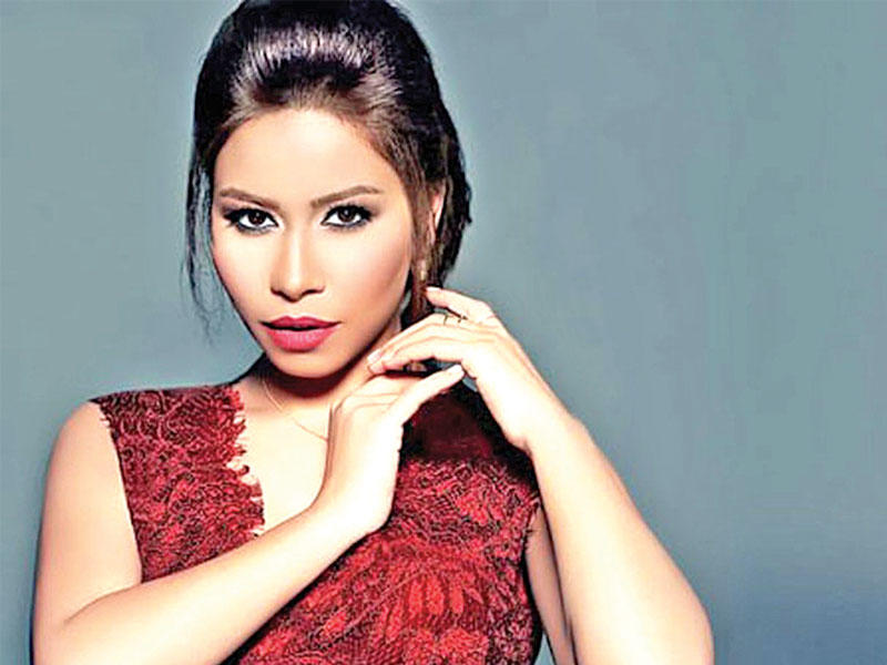  النجمة المصرية شيرين عبدالوهاب