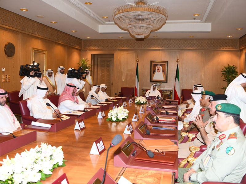 ولي العهد مترئساً اجتماع مجلس الأمن الوطني أمس