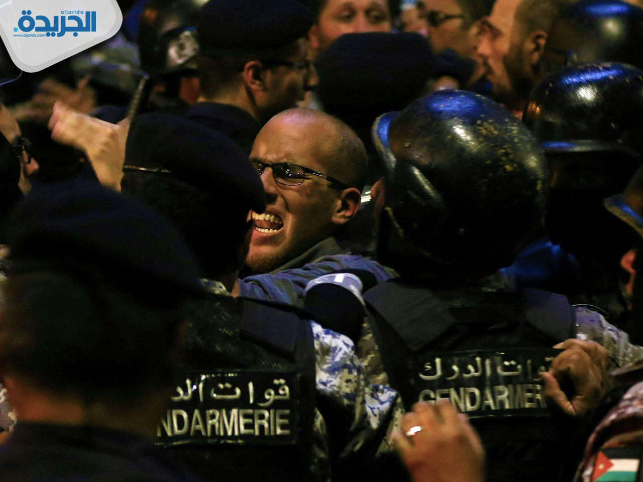 جانب من الإحتجاجات