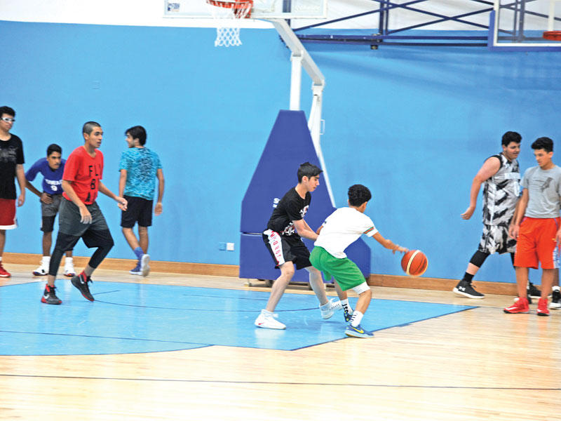 جانب من التدريب الأول لمنتخب الناشئين