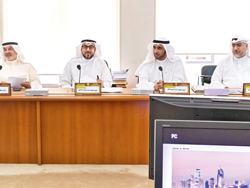 جانب من الحضور النيابي في اجتماع اللجنة المشتركة