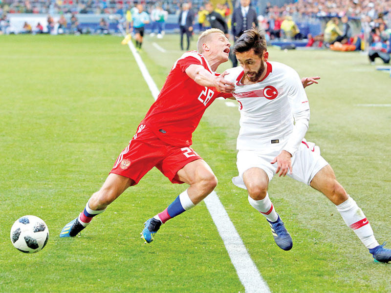 جانب من لقاء روسيا وتركيا