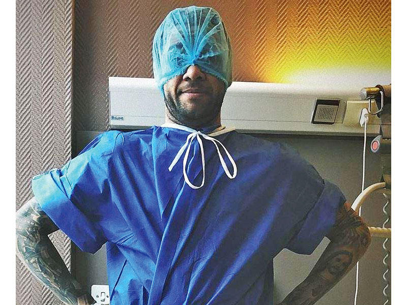 اللاعب البرازيلي داني ألفيش 