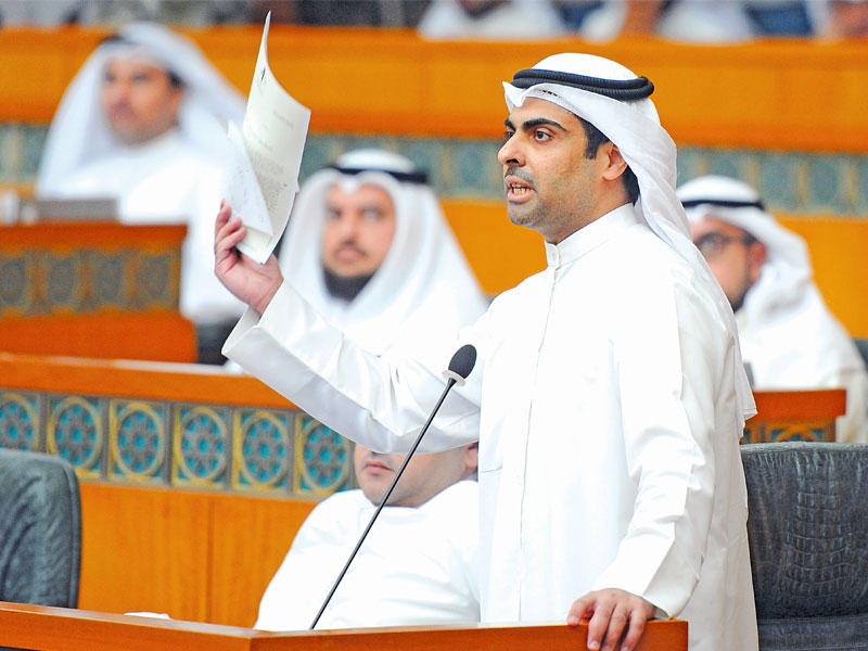 العدساني في جلسة سابقة
