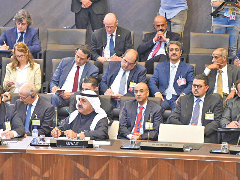  النائب الأول مشاركا في إجتماع دول التحالف ضد «داعش» في بروكسل