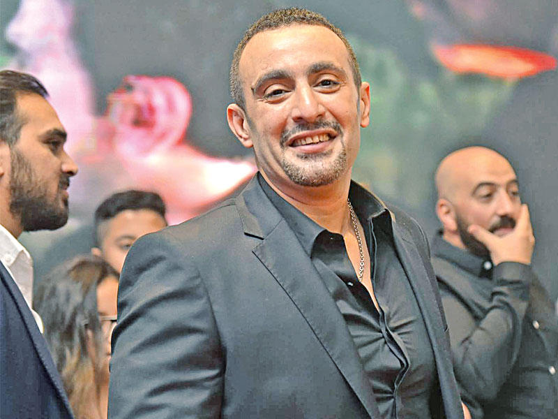 الممثل المصري ​أحمد السقا​ 