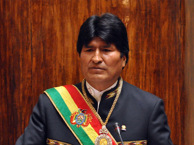 الرئيس البوليفي ايفو موراليس