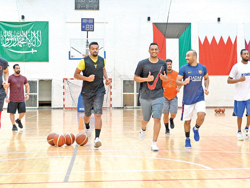 تدريب سابق لمنتخب الكويت لكرة السلة