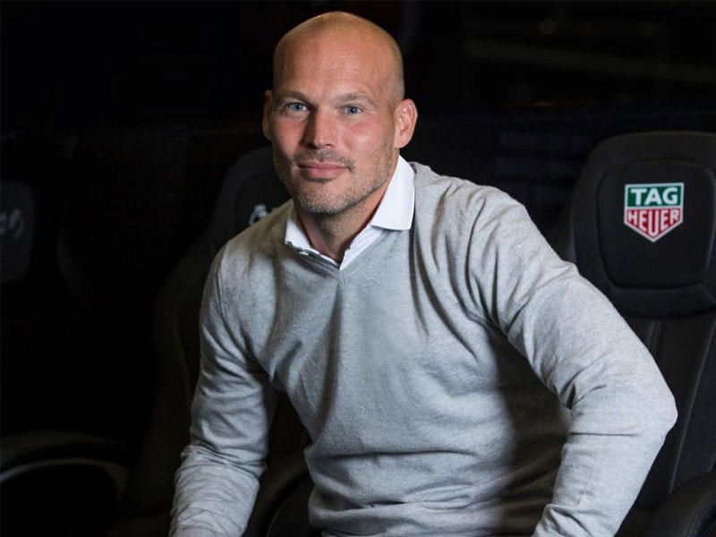  اللاعب الدولي السابق السويدي فريدي ليونبرغ