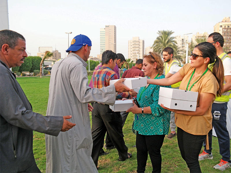 جانب من الحملة