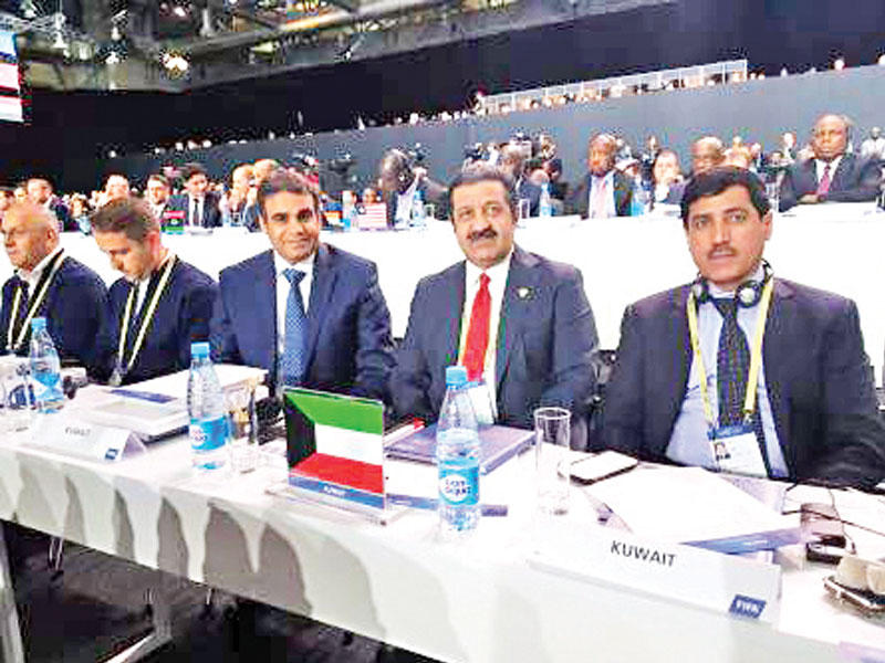 خليل واليوسف وعقلة خلال الكونغرس