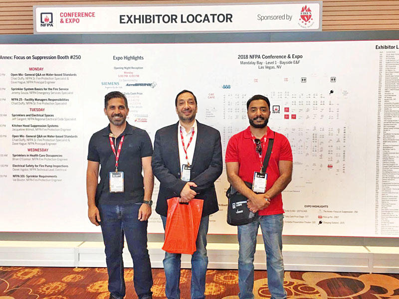 التركيت مع عضوي الوفد