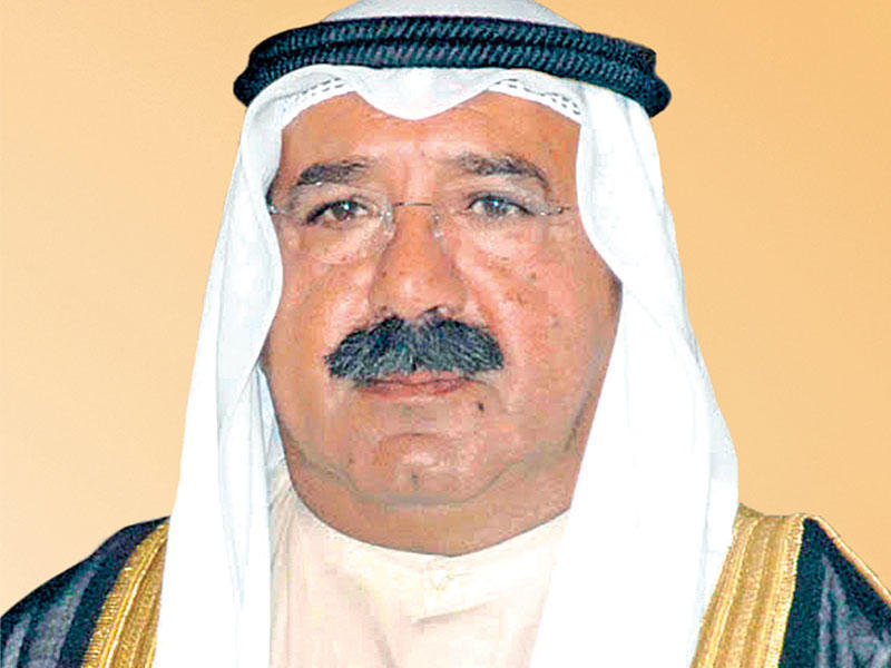 النائب الأول لرئيس مجلس الوزراء وزير الدفاع الشيخ ناصر الصباح