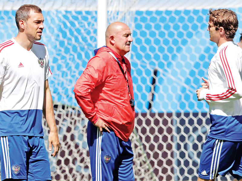 جانب من تدريبات روسيا