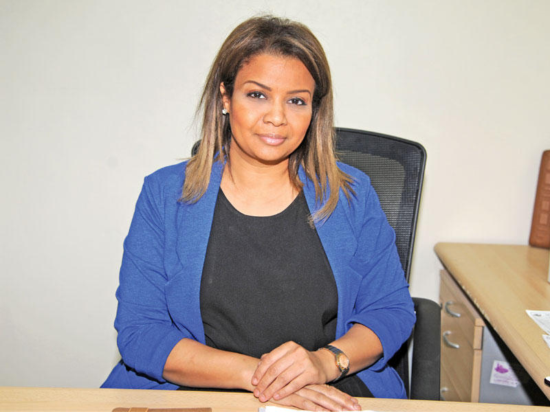 مسؤولة صالات الاستقبال، في الهيئة العامة لشؤون ذوي الإعاقة مها العميري