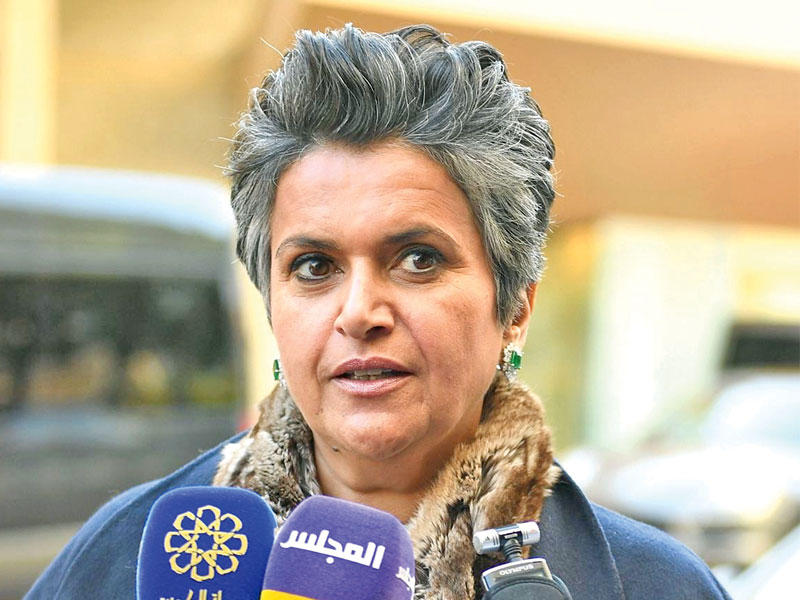 النائبة صفاء الهاشم