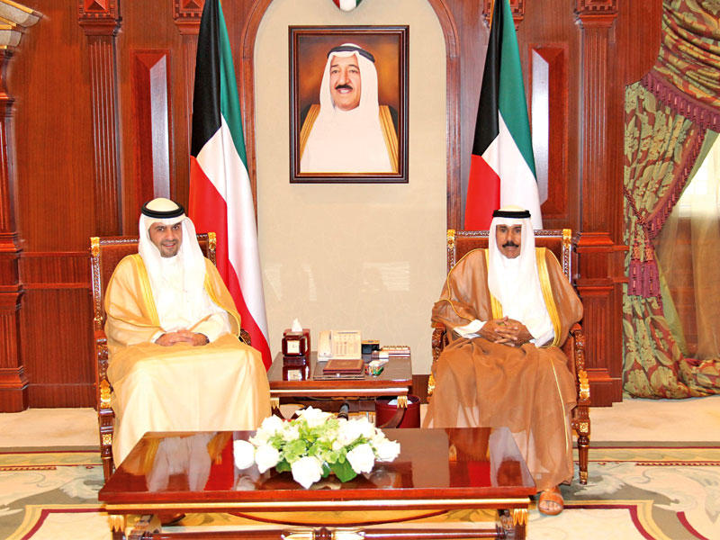 ولي العهد مستقبلاً أنس الصالح أمس