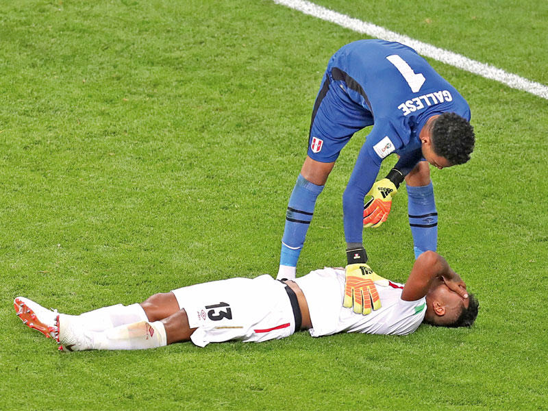 لحظة إصابة تابيا