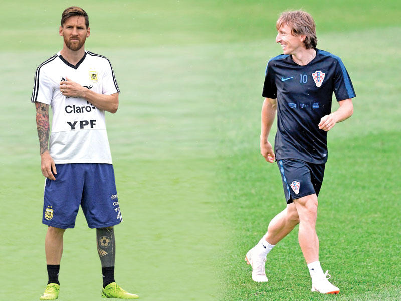 لوكا مودريتش , ليونيل ميسي