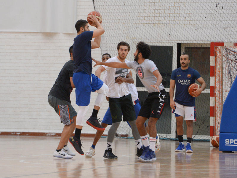 تدريب سابق لمنتخب الكويت لكرة السلة