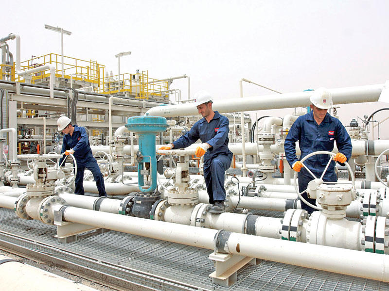 أحد حقول النفط في كردستان