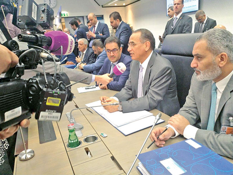 بخيت الرشيدي في تصريح للصحافيين لدى انطلاق أعمال المؤتمر  (كونا)