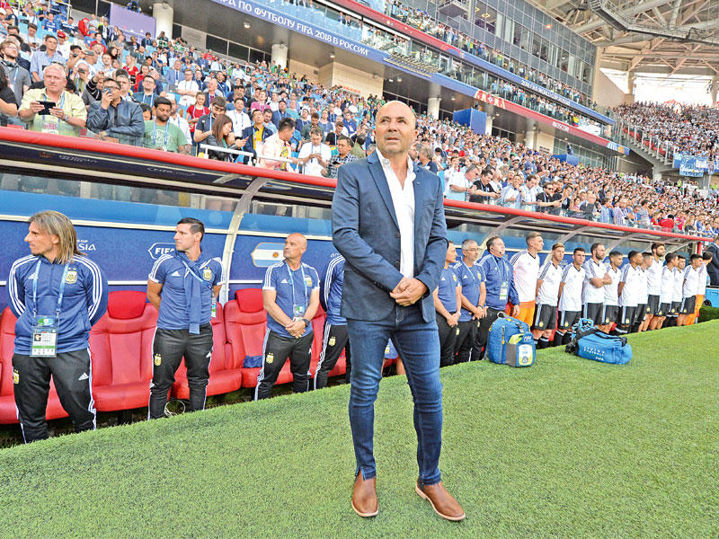 سامباولي مدرب المنتخب الأرجنتيني