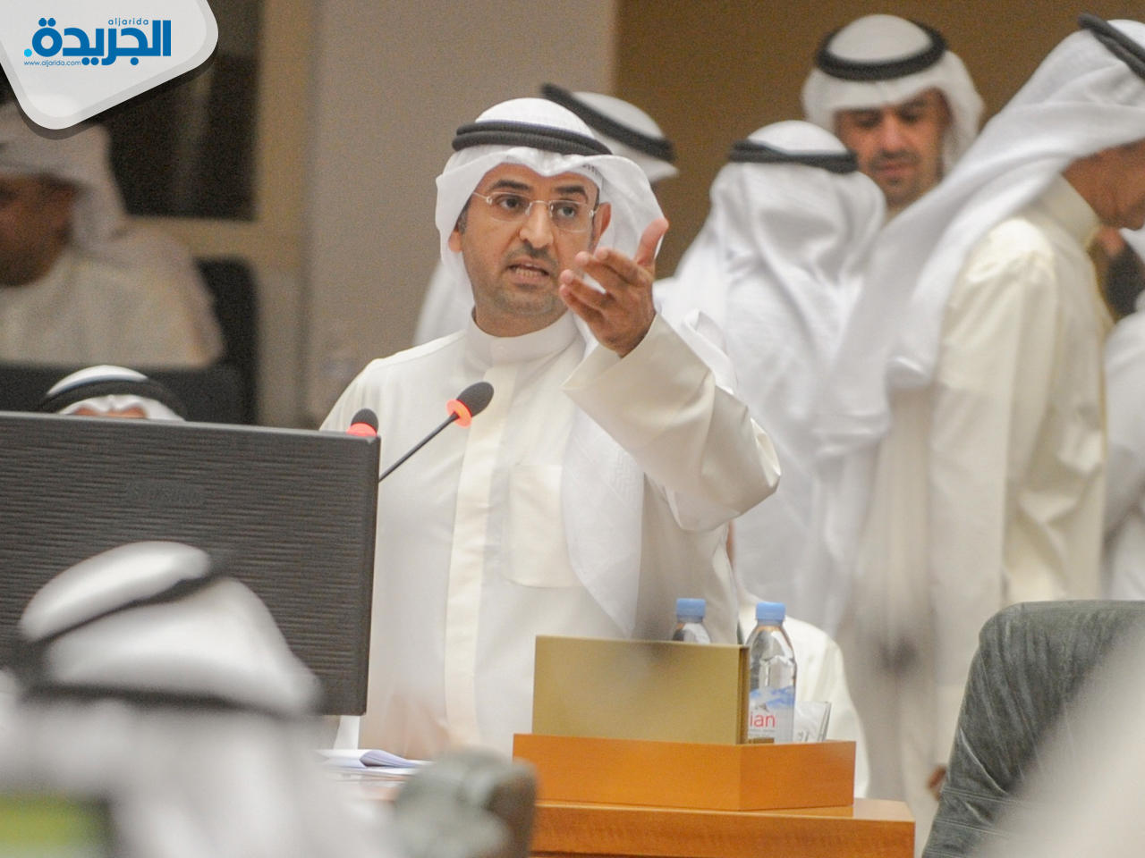 الحجرف في كلمة له أثناء مناقشة مشروع القانون