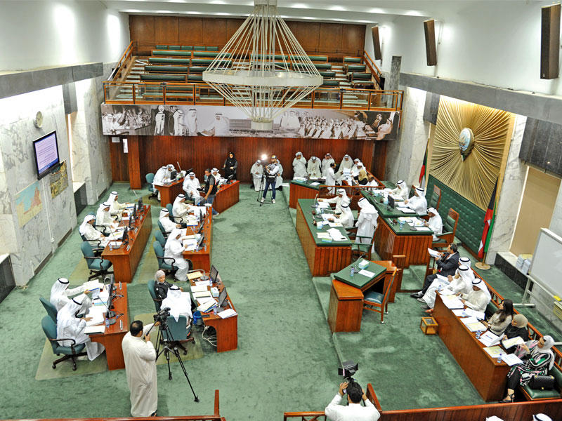 جانب من اجتماع المجلس البلدي