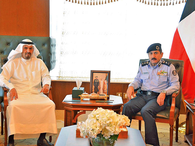 المكراد خلال لقائه العدساني