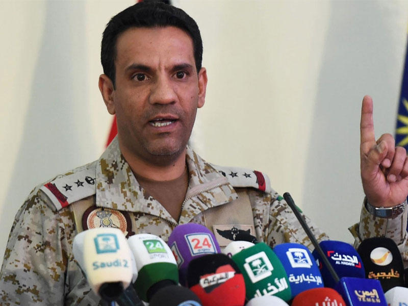 المتحدث باسم التحالف العقيد الركن تركي المالكي
