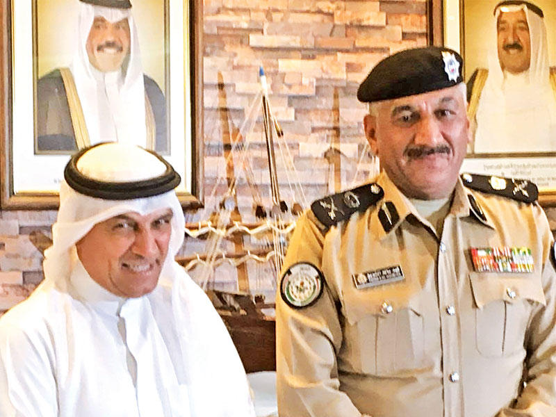 نصار مع اللواء الشويع