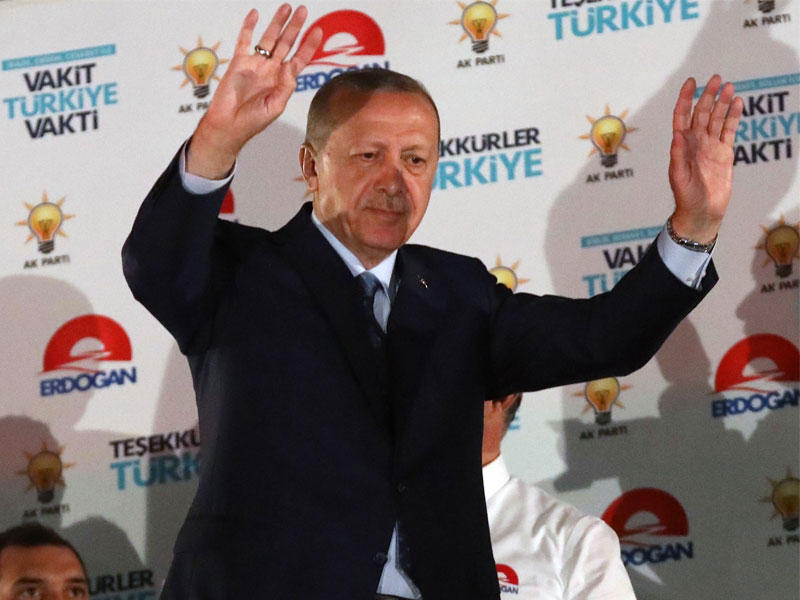 الرئيس التركي رجب طيب إردوغان