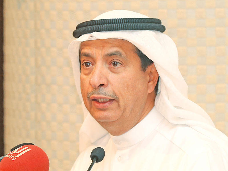 الإبراهيم متحدثاً في الاحتفال