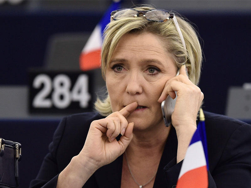 مارين لوبن، زعيمة التجمع الوطني