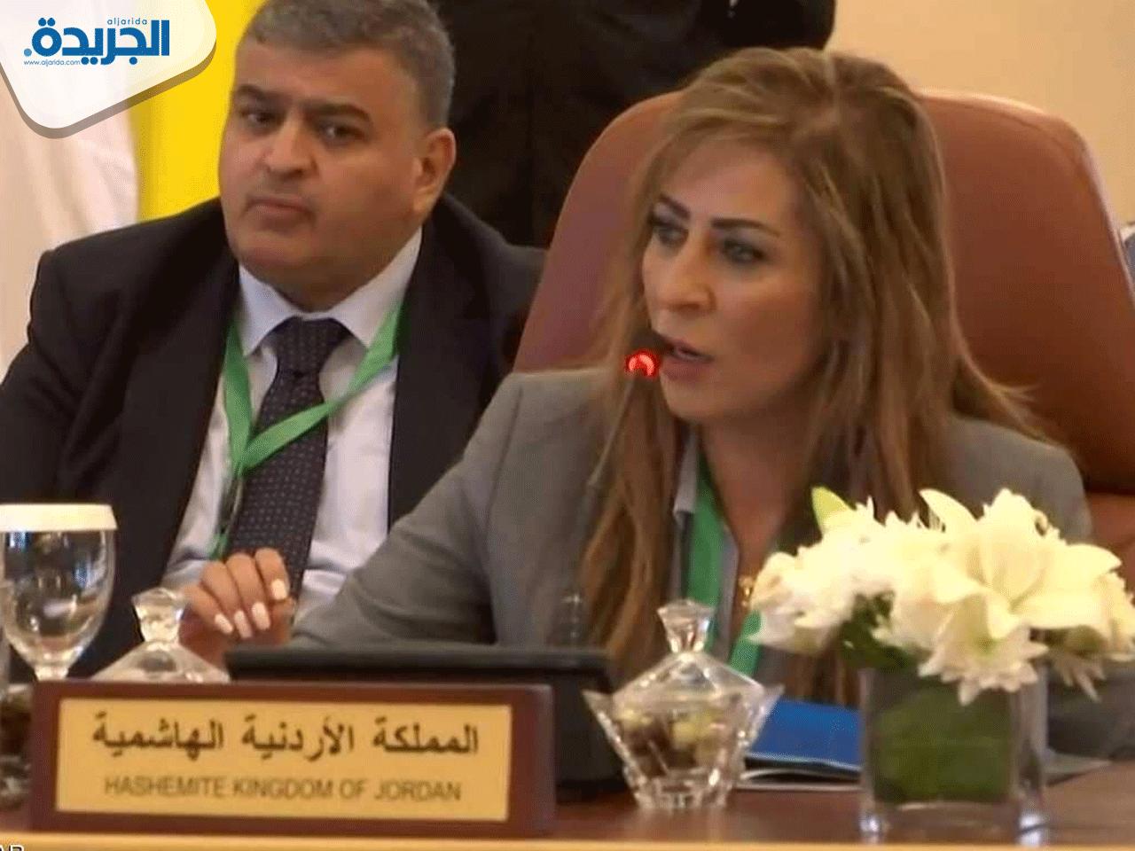 وزيرة الدولة لشؤون الاعلام المتحدثة باسم الحكومة الاردنية جمانة غنيمات