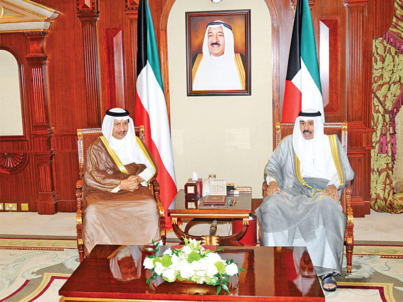 ولي العهد مستقبلاً جابر المبارك 