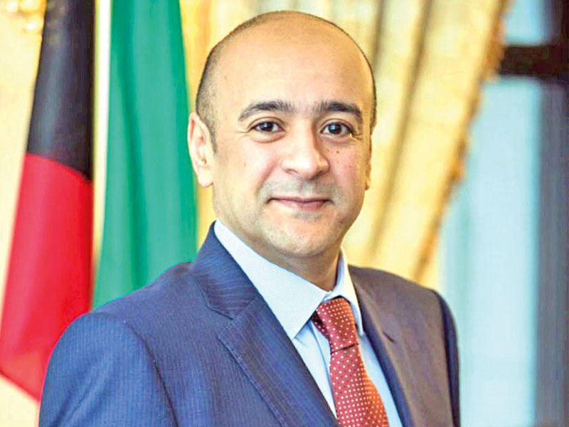  سفير الكويت لدى بروكسل ورئيس بعثتيها لدى الاتحاد الأوروبي وحلف شمال الأطلسي (ناتو) جاسم البديوي