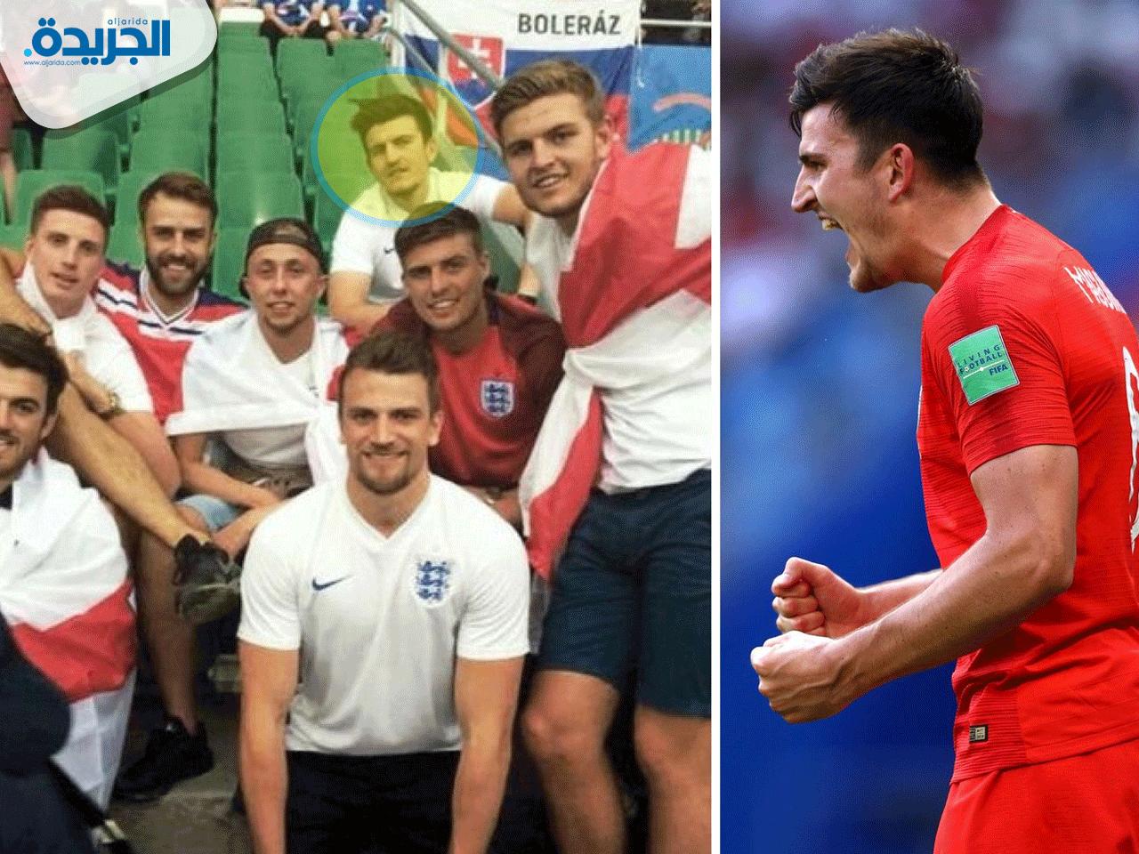 مدافع المنتخب الانكليزي هاري ماغواير