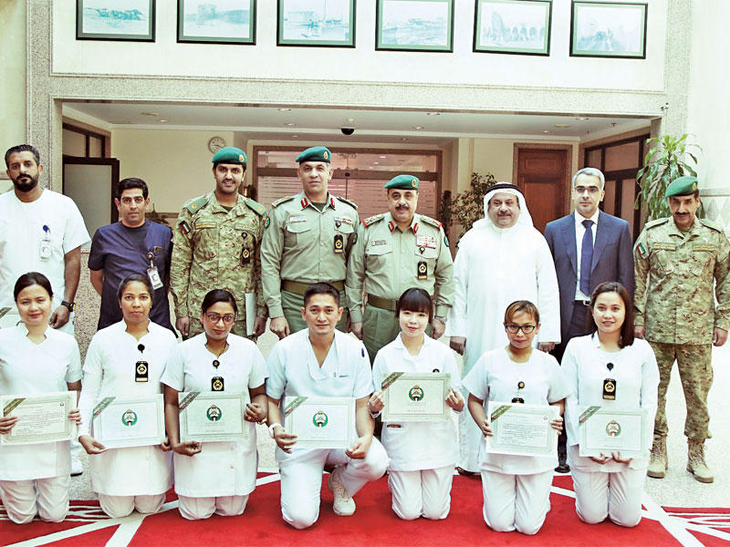 الرفاعي وفريق العمل المكرم