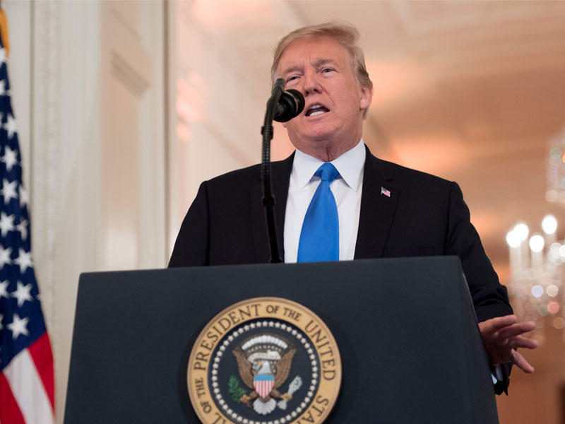 الرئيس الأميركي دونالد ترامب