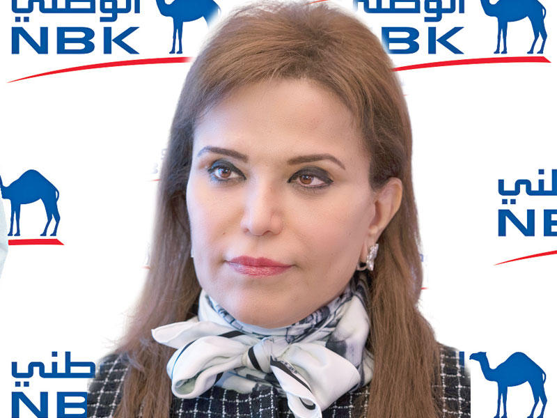 نائبة الرئيس التنفيذي لمجموعة بنك الكويت الوطني، شيخة البحر